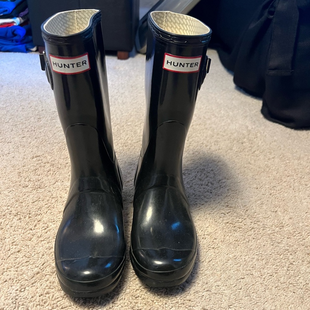 Hunter Classic Black Waterproof Boots